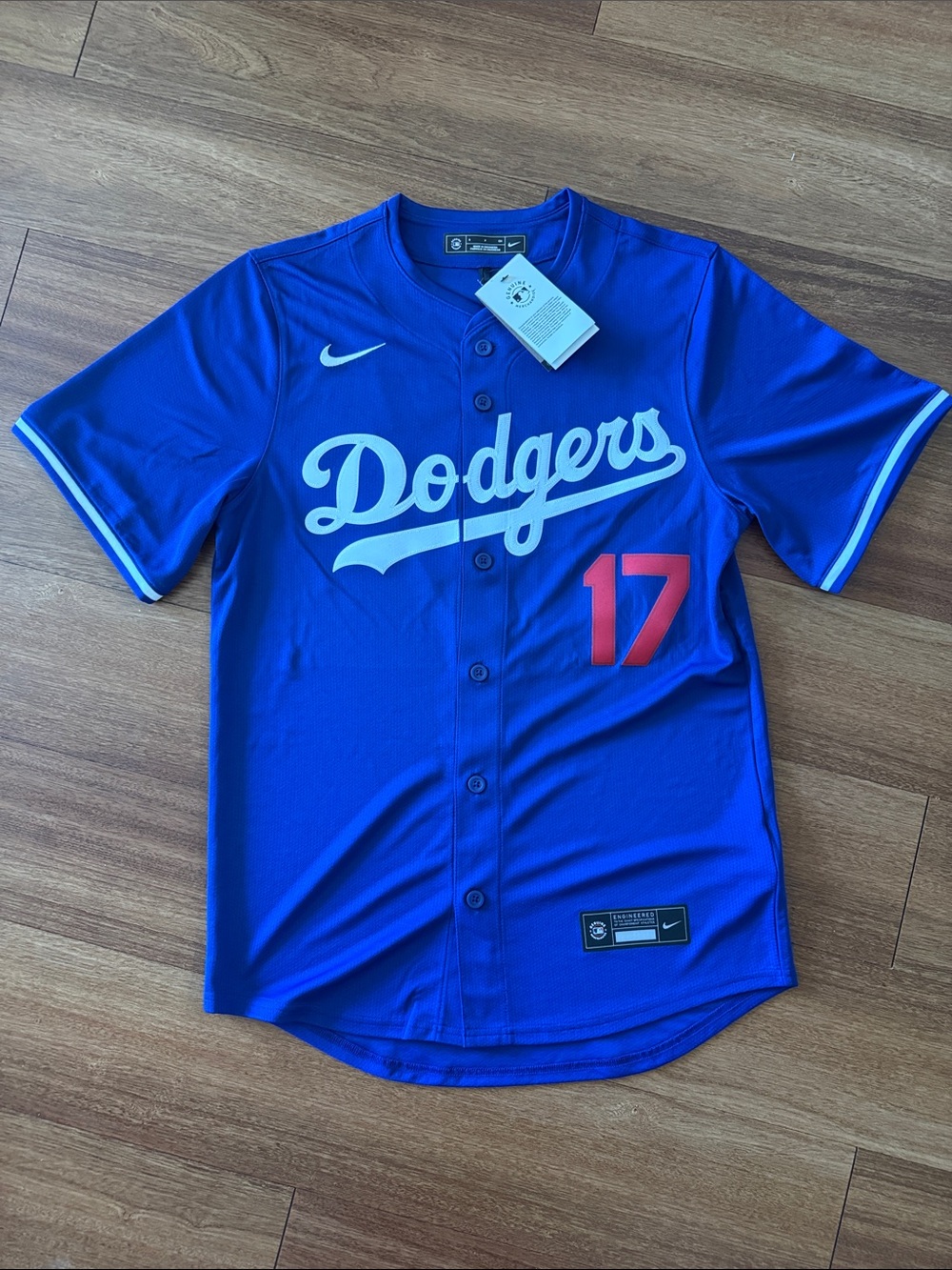 NWT Nike Dodgers Royal Blue Baseball Shohei Ohtani Jersey